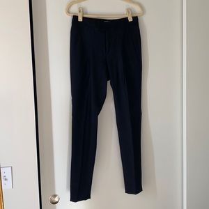 Designer Helmet Lang style skinny pants.